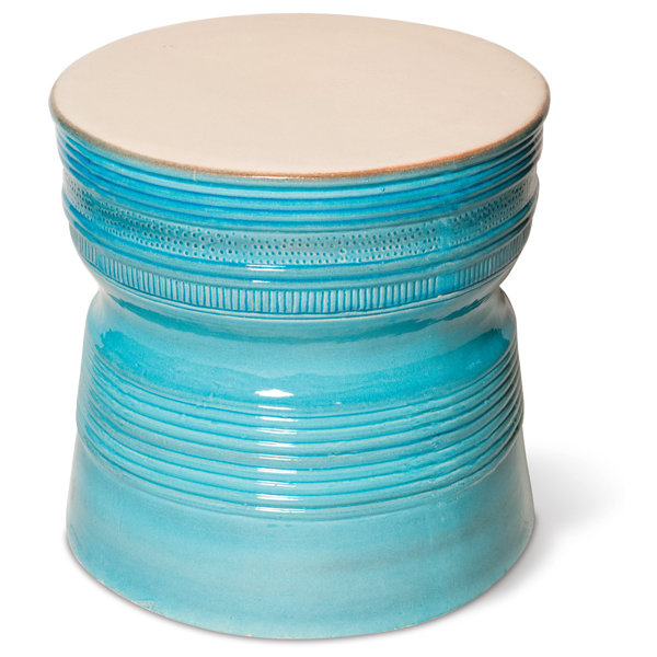 SeasonalLiving Ancaris Ceramic Side Table Wayfair